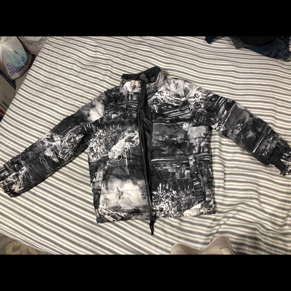 🔴Mountain Xpedition Puffy Jacket Top Kid Sz M (8)